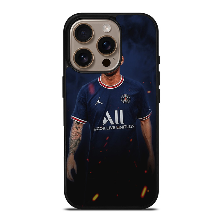 LIONEL MESSI PARIS SAINT GERMAIN PSG 3 iPhone 16 Pro Case Cover