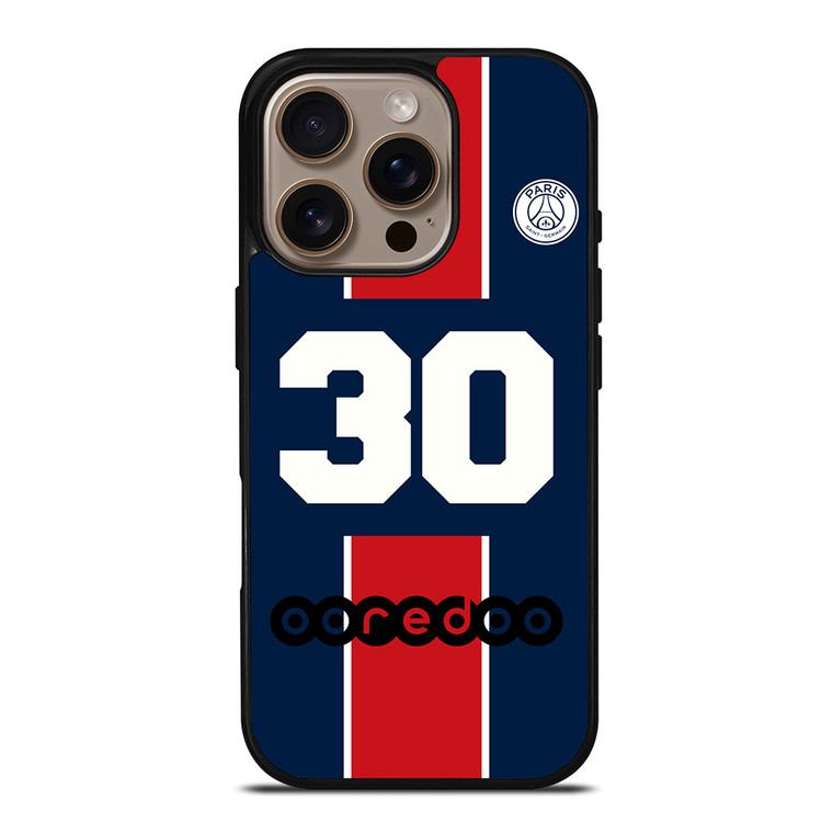 LIONEL MESSI PSG PARIS SAINT GERMAIN 30 iPhone 16 Pro Case Cover