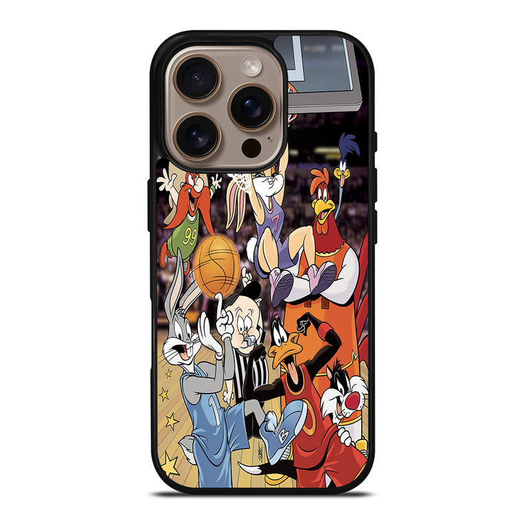 LOONEY TUNES CARTOON BASKETBALL iPhone 16 Pro Case Cover