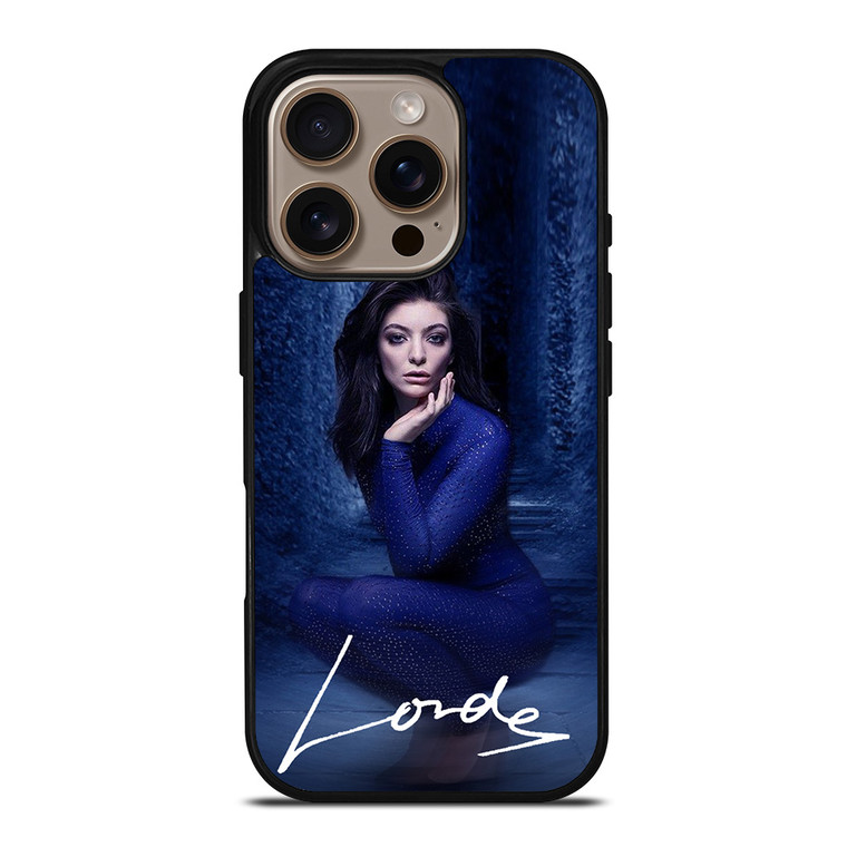 LORDE NEW ZEALAND SINGER iPhone 16 Pro Case Cover