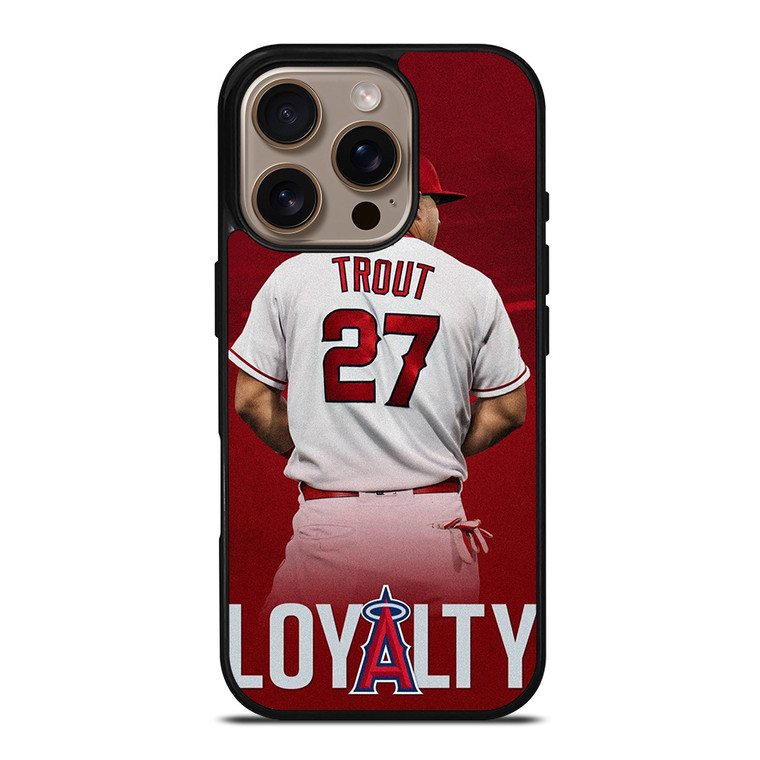 LOS ANGELES ANGELS MIKE TROUT 2 iPhone 16 Pro Case Cover
