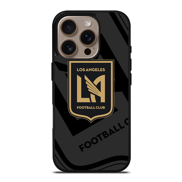 LOS ANGELES FC MLS BLACK iPhone 16 Pro Case Cover