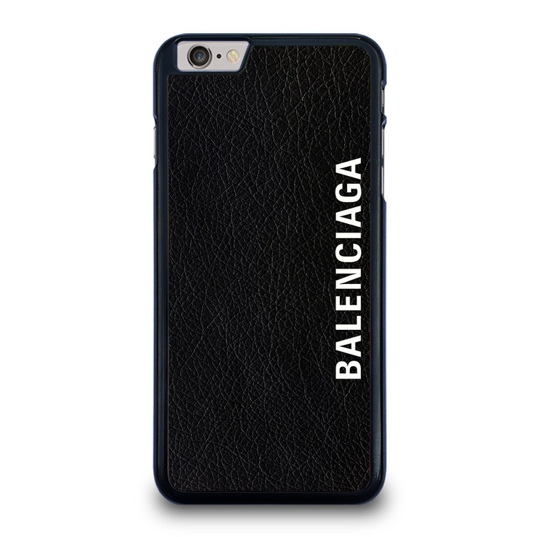 BALENCIAGA LEATHER BLACK iPhone 6 / 6S Plus Case Cover