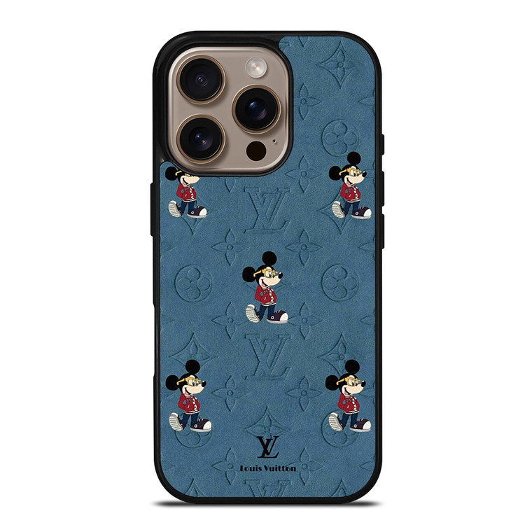 LOUIS VUITTON MICKEY MOUSE iPhone 16 Pro Case Cover