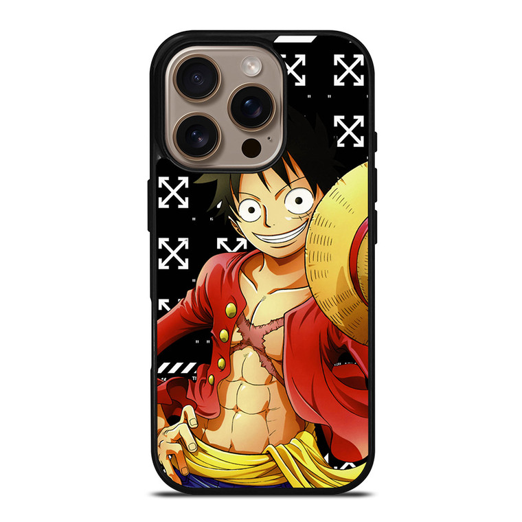 LUFFY OFF WHITE 2 iPhone 16 Pro Case Cover