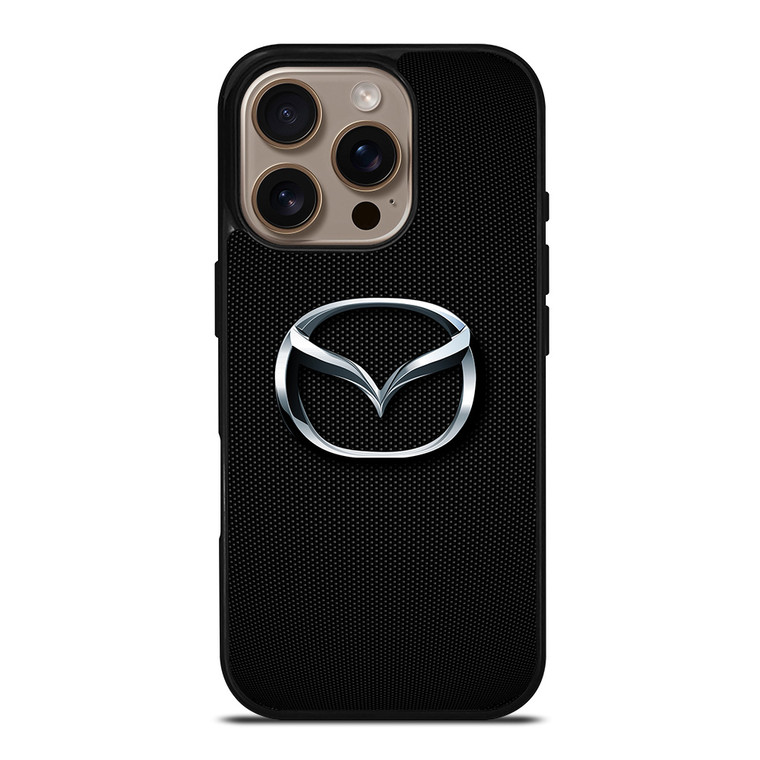 MAZDA CARBON FIBER iPhone 16 Pro Case Cover