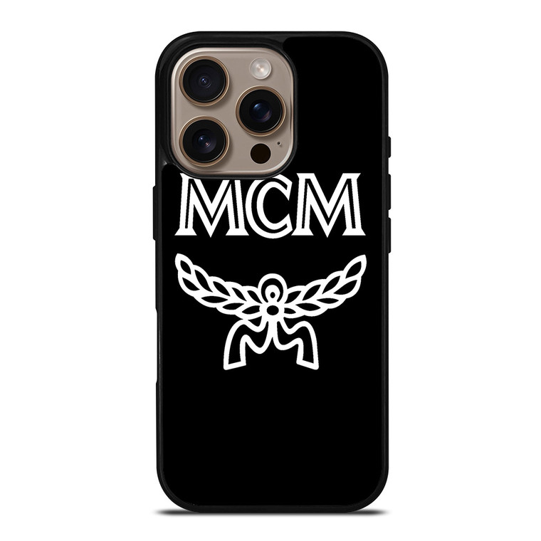 MC WORLDWIDE BLACK iPhone 16 Pro Case Cover