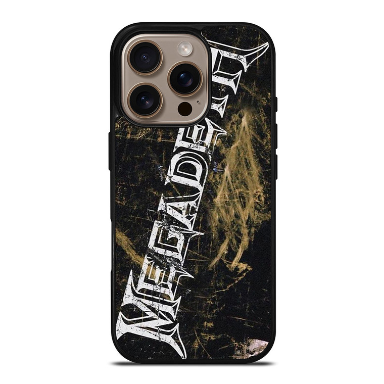 MEGADETH METAL BAND GRUNGE iPhone 16 Pro Case Cover MEGADETH METAL BAND GRUNGE iPhone 16 Pro Case Cover