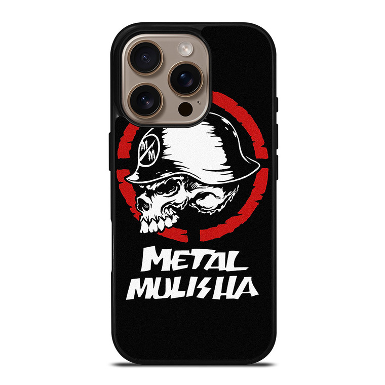 METAL MULISHA SKULL LOGO iPhone 16 Pro Case Cover