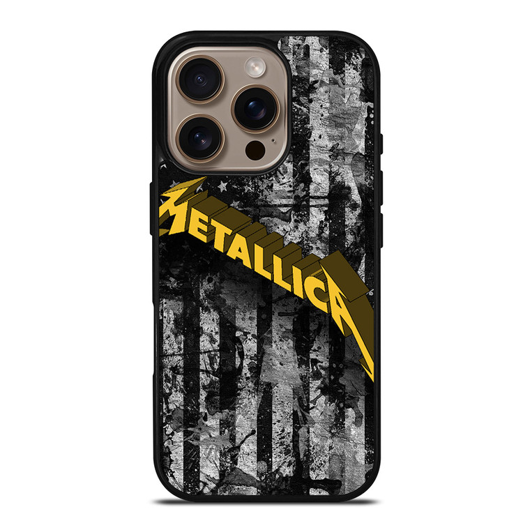 METALLICA AMERICA ROCK BAND iPhone 16 Pro Case Cover