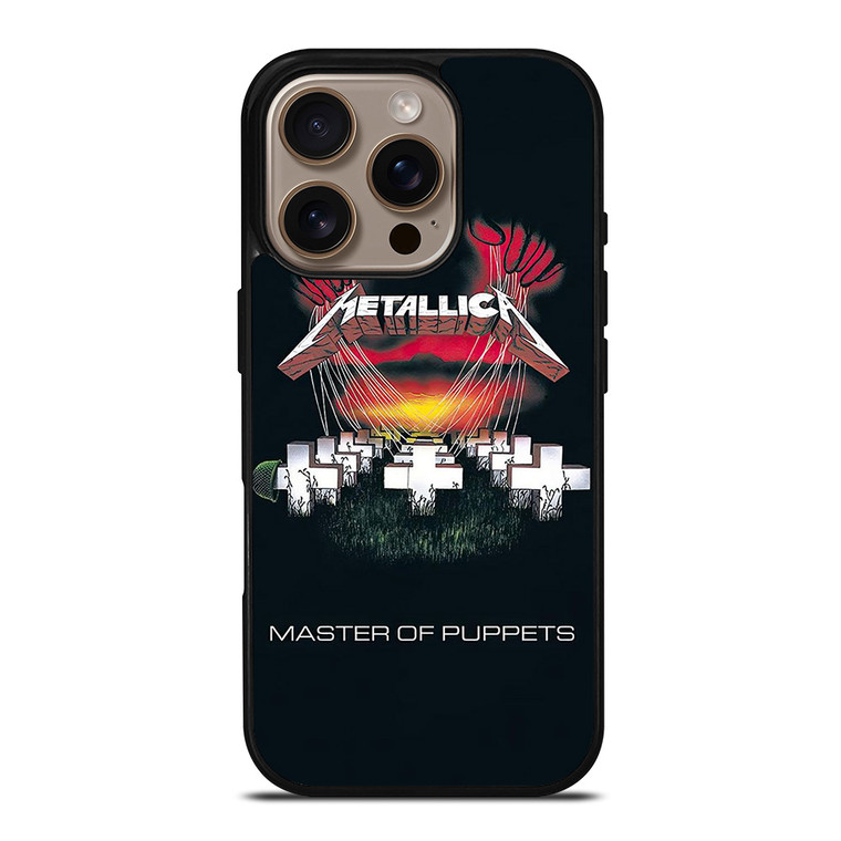 METALLICA MASTER OF PUPPETS ALBUM POSTER iPhone 16 Pro Case Cover
