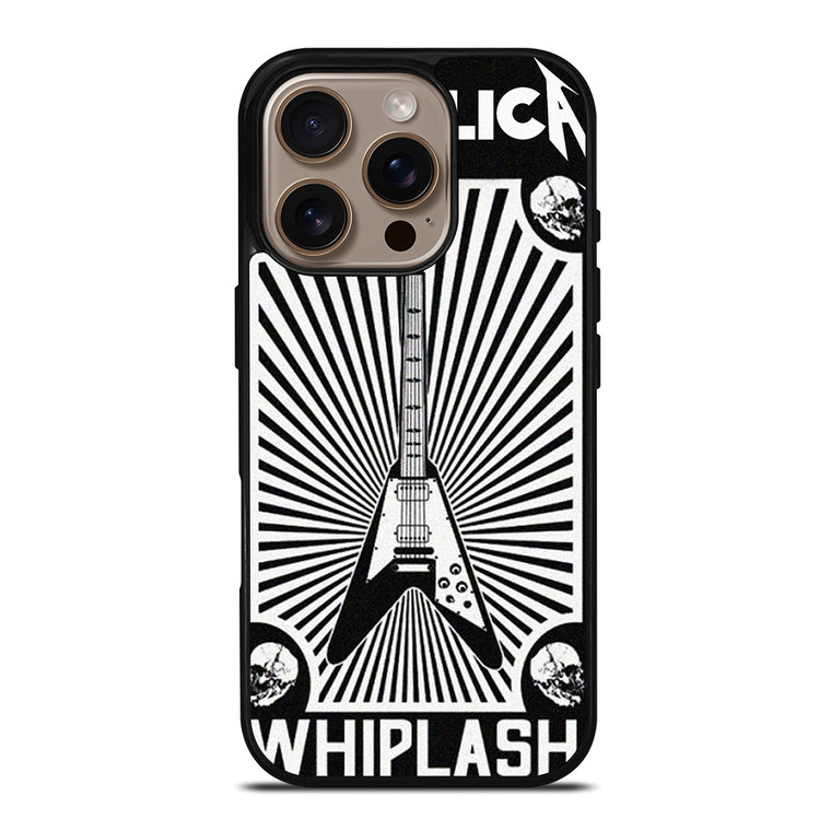 METALLICA WHIPLASH GUITAR iPhone 16 Pro Case Cover