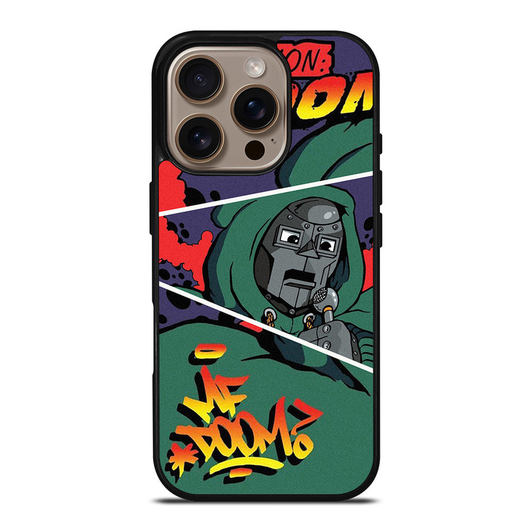 MF DOOM DOOMSDAY iPhone 16 Pro Case Cover