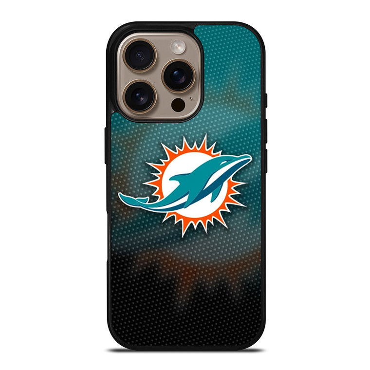 MIAMI DOLPHINS FOOTBALL TEAM iPhone 16 Pro Case Cover