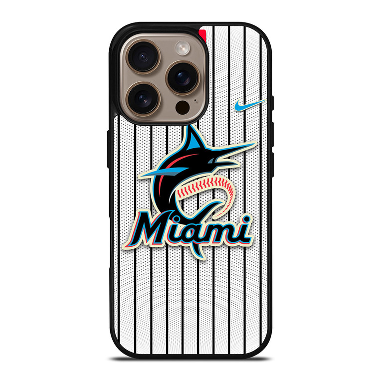 MIAMI MARLINS MLB NIKE iPhone 16 Pro Case Cover