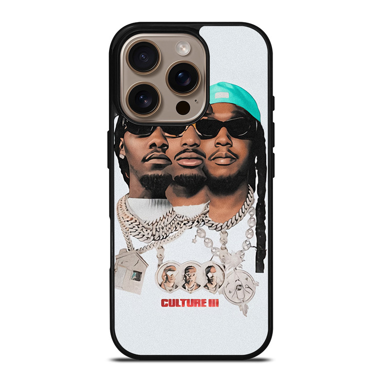 MIGOS CULTURE III HIP HOP iPhone 16 Pro Case Cover