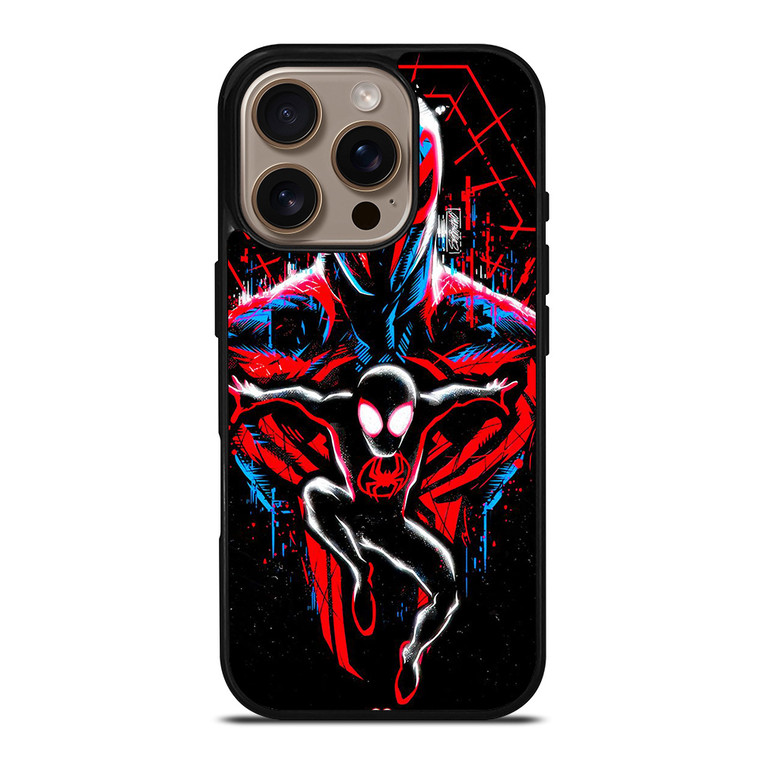 MILES MORALES AND MIGUEL SPIDERMAN ACROSS SPIDER VERSE iPhone 16 Pro Case Cover