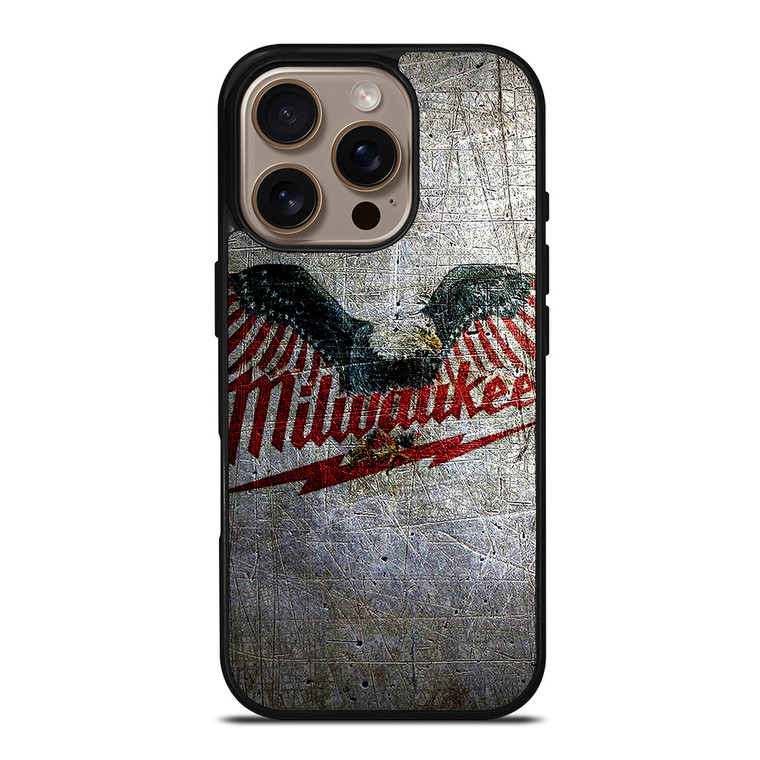 MILWAUKEE AMERICAN EAGLES LOGO iPhone 16 Pro Case Cover
