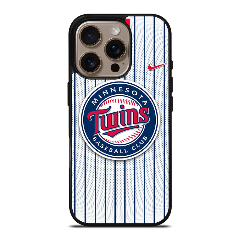MINNESOTA TWINS MLB NIKE iPhone 16 Pro Case Cover MINNESOTA TWINS MLB NIKE iPhone 16 Pro Case Cover