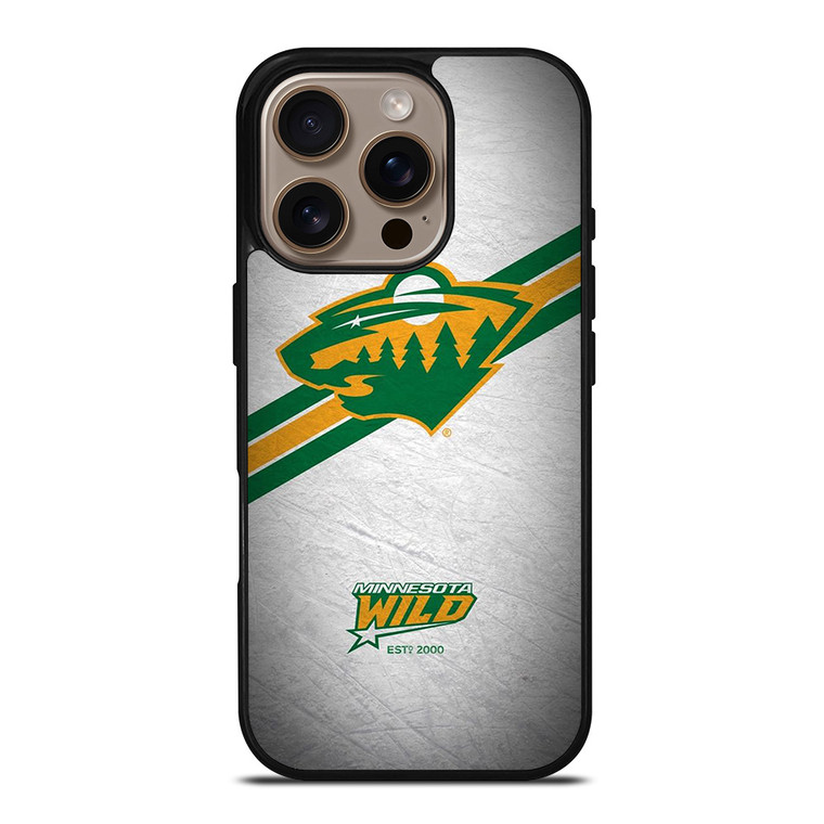 MINNESOTA WILD LOGO NHL HOCKEY TEAM ICON iPhone 16 Pro Case Cover