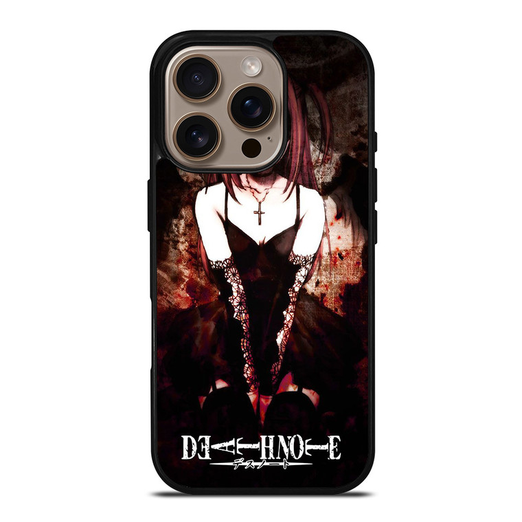 MISA AMANE DEATH NOTE ANIME iPhone 16 Pro Case Cover