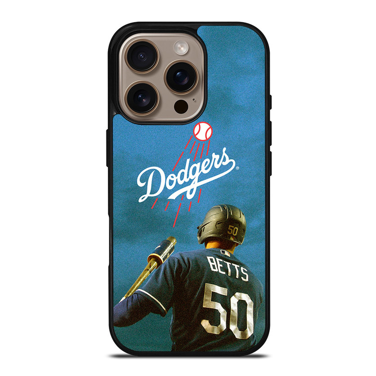 MOOKIE BETTS LOS ANGELES DODGERS iPhone 16 Pro Case Cover