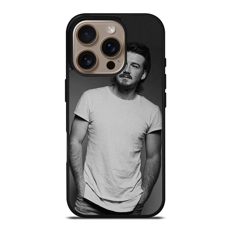 MORGAN WALLEN BLACK WHITE iPhone 16 Pro Case Cover