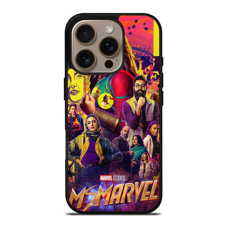 MS MARVEL SUPERHERO MOVIES iPhone 16 Pro Case Cover
