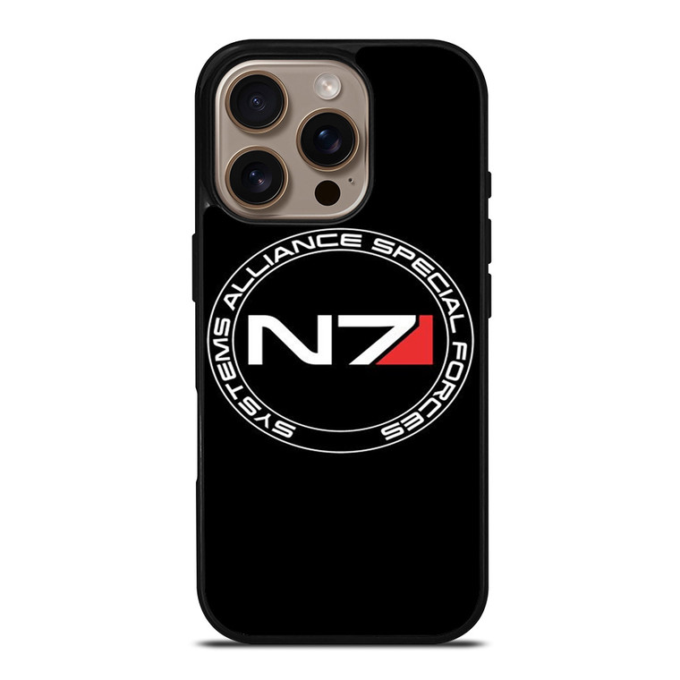 N7 MASS EFFECT SPECIAL FORCES iPhone 16 Pro Case Cover