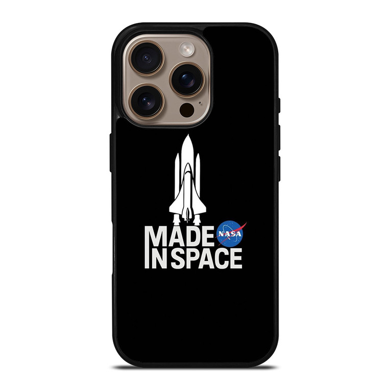 NASA MADE IN SPACE LOGO iPhone 16 Pro Case Cover