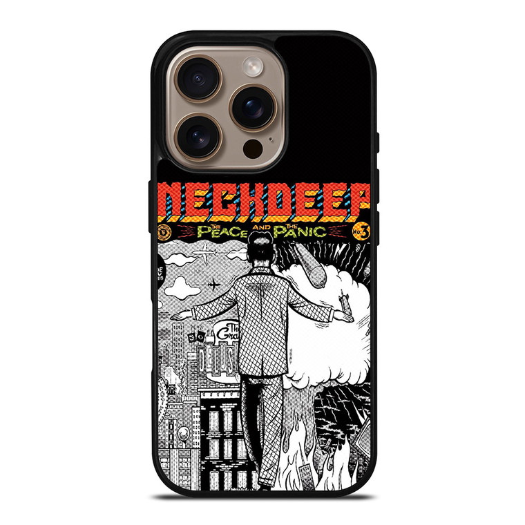NECK DEEP THE PEACE AND THE PANIC iPhone 16 Pro Case Cover NECK DEEP THE PEACE AND THE PANIC iPhone 16 Pro Case Cover