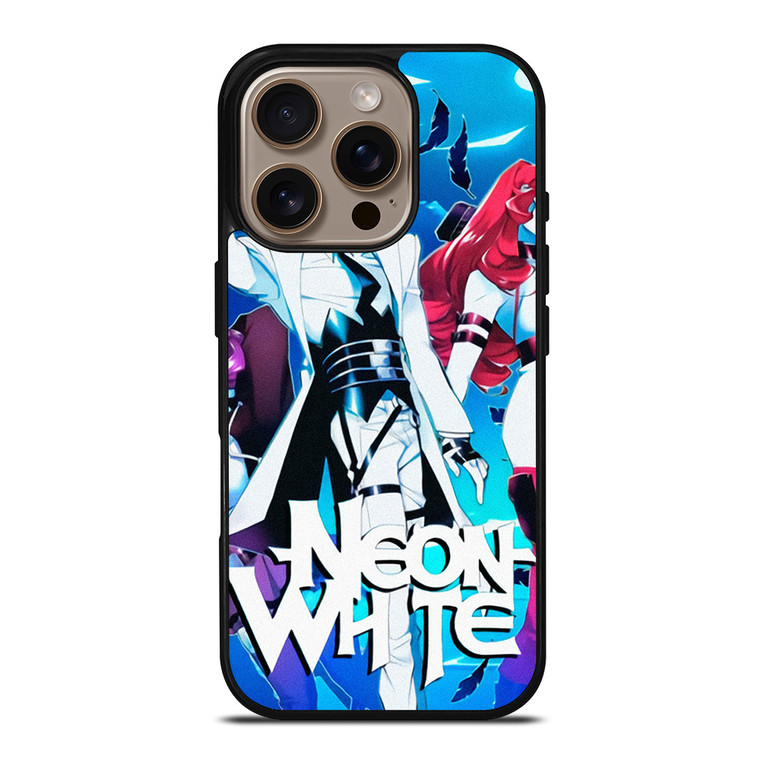 NEON WHITE GAMES iPhone 16 Pro Case Cover