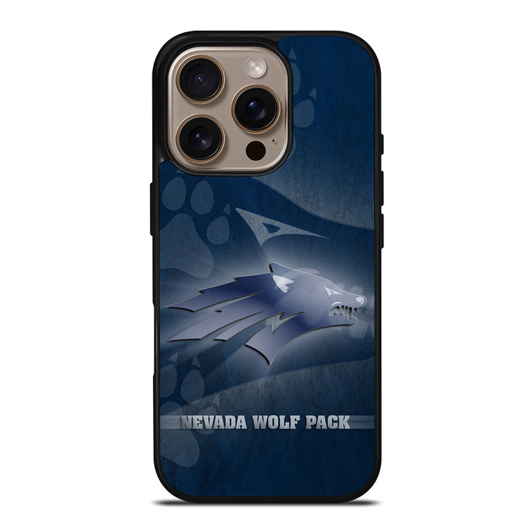 NEVADA WOLF PACK FOOTBALL iPhone 16 Pro Case Cover