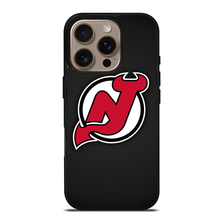NEW JERSEY DEVILS HOCKEY NHL LOGO iPhone 16 Pro Case Cover