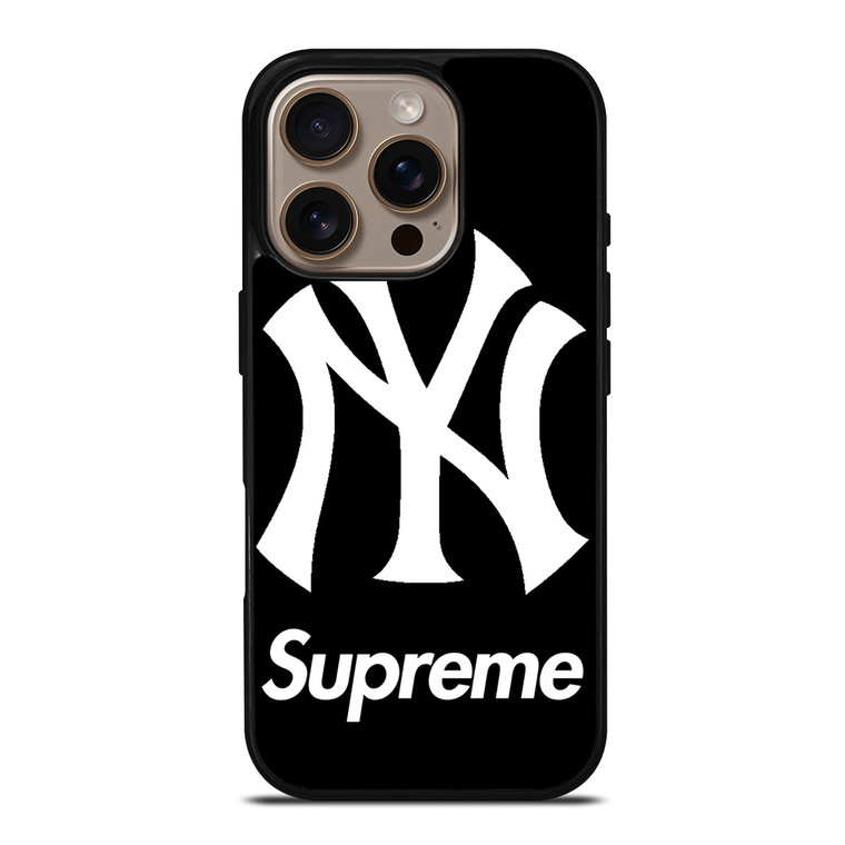 NEW YORK YANKEES X SUPREME iPhone 16 Pro Case Cover
