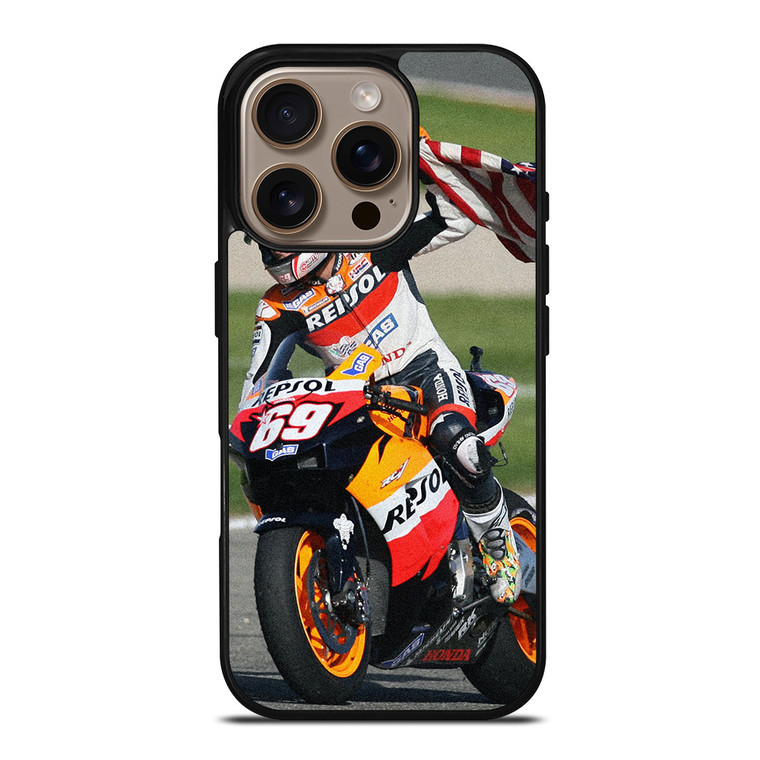 NICKY HAYDEN MOTO GP iPhone 16 Pro Case Cover