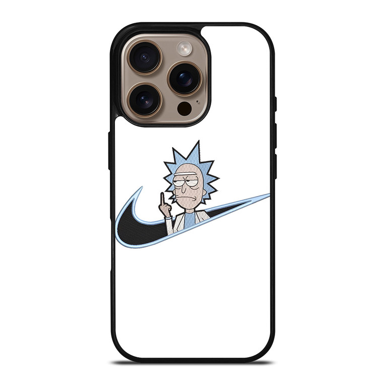 NIKE LOGO RICK AND MORTY iPhone 16 Pro Case Cover