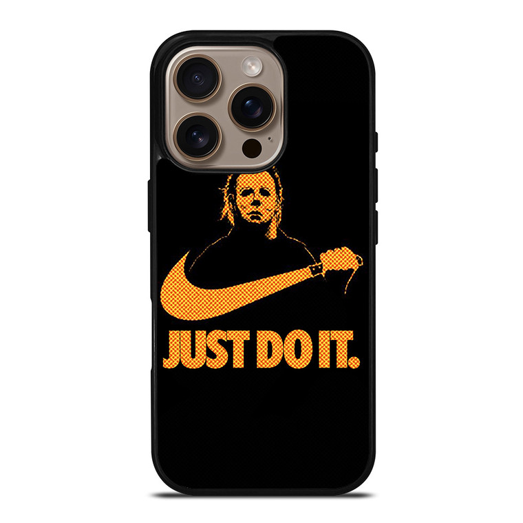 NIKE MIHCAEL MYERS HALLOWEEN iPhone 16 Pro Case Cover