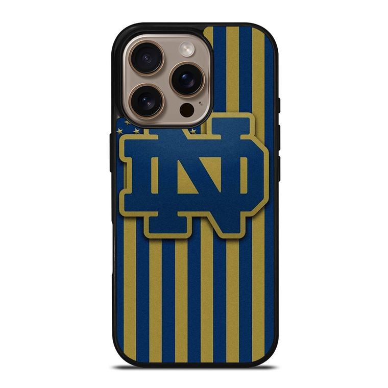 NOTRE DAME FIGHTING IRISH FOOTBALL iPhone 16 Pro Case Cover