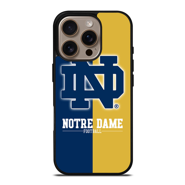NOTRE DAME FOOTBALL LOGO iPhone 16 Pro Case Cover