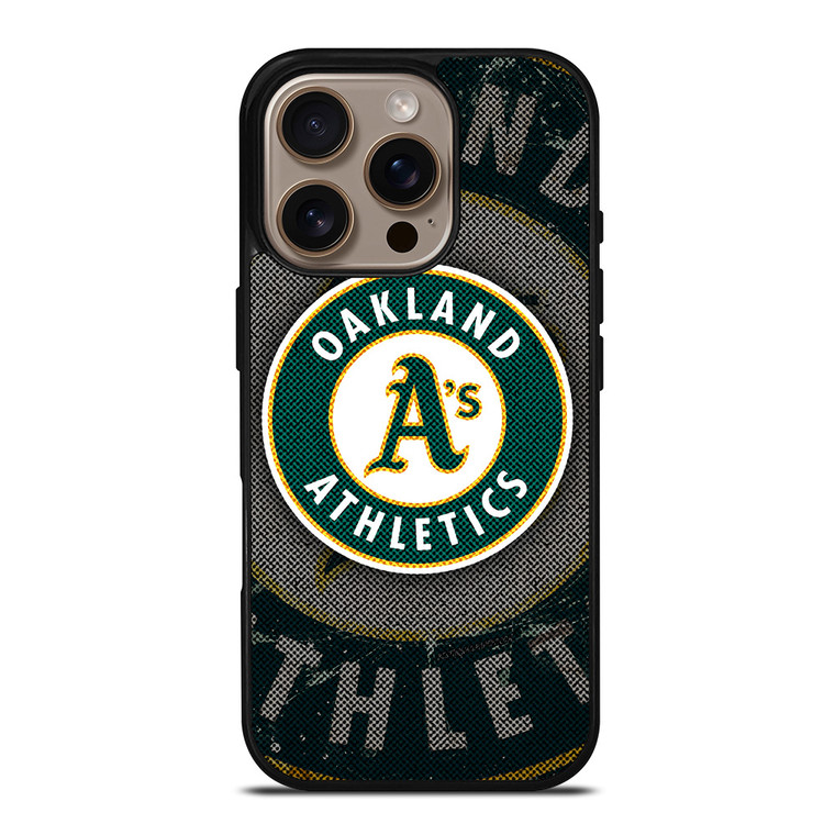 OAKLAND ATHLETICS MLB BASEBALL LOGO 2 iPhone 16 Pro Case Cover