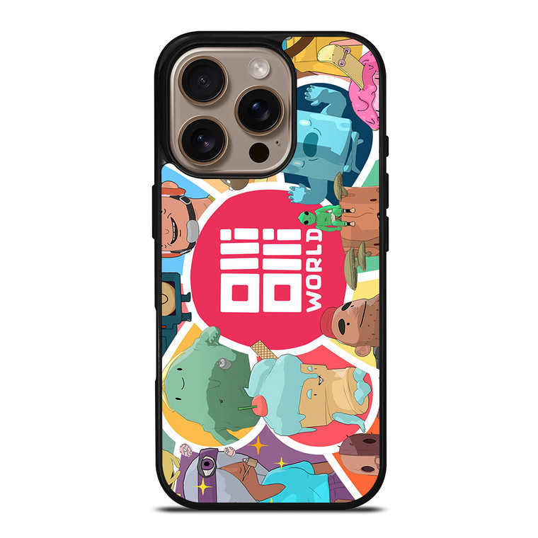 OLLIOLLI WORLD GAMES ALL CHARACTER iPhone 16 Pro Case Cover