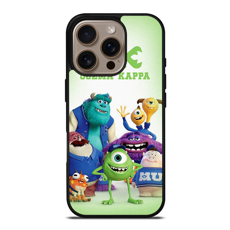 OOZMA KAPPA TEAM MONSTER INC iPhone 16 Pro Case Cover OOZMA KAPPA TEAM MONSTER INC iPhone 16 Pro Case Cover
