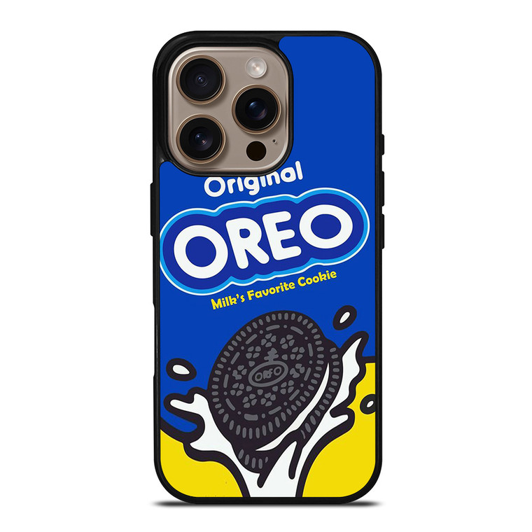 OREO CHOCOLATE MILK COOKIES iPhone 16 Pro Case Cover OREO CHOCOLATE MILK COOKIES iPhone 16 Pro Case Cover
