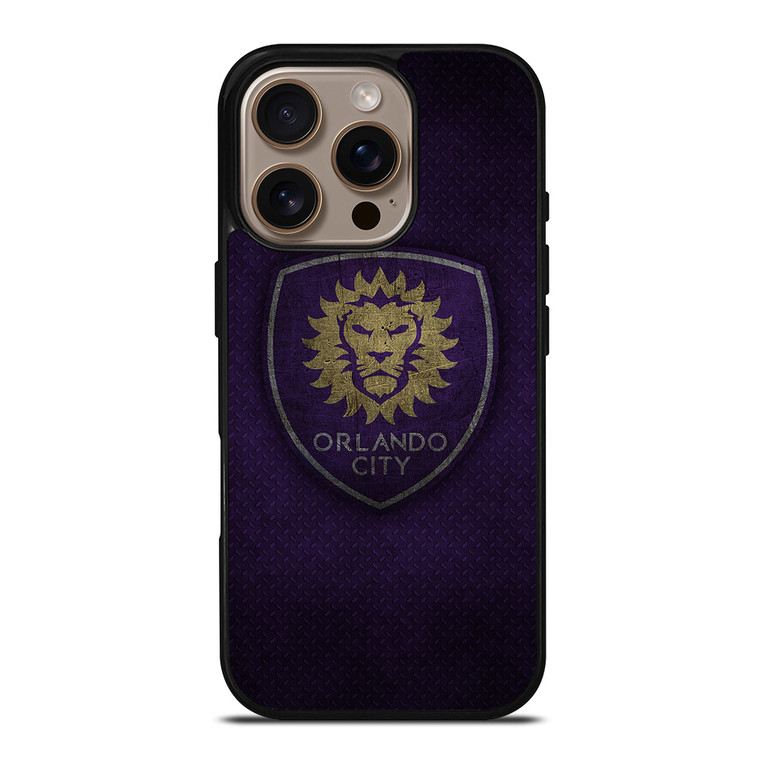 ORLANDO CITY SOCCER MLS iPhone 16 Pro Case Cover