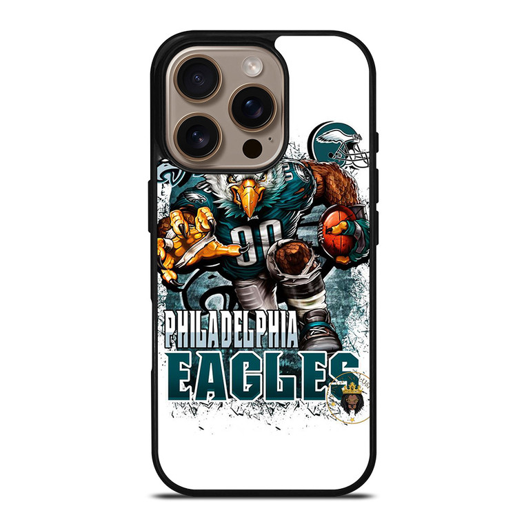 PHILADELPHIA EAGLES LOGO FOOTBALL TEAM ICON iPhone 16 Pro Case Cover