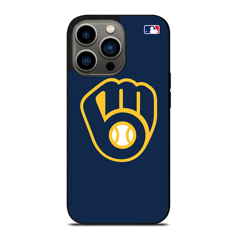 MILWAUKEE BREWERS MLB LOGO iPhone 13 Pro Case Cover