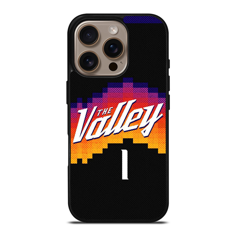 PHOENIX SUNS NBA DEVIN BOOKER BASKETBALL iPhone 16 Pro Case Cover