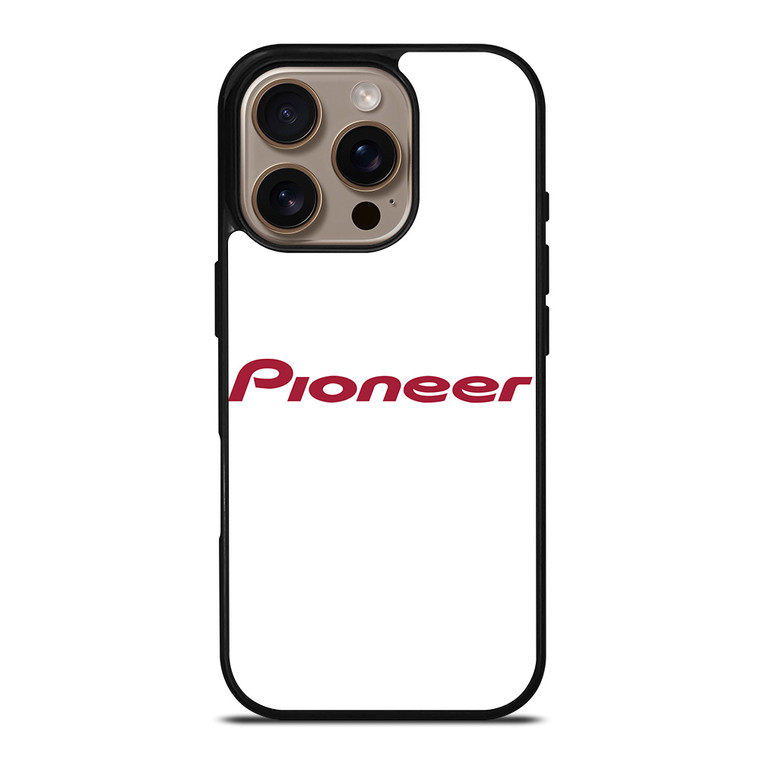 PIONEER LOGO iPhone 16 Pro Case Cover