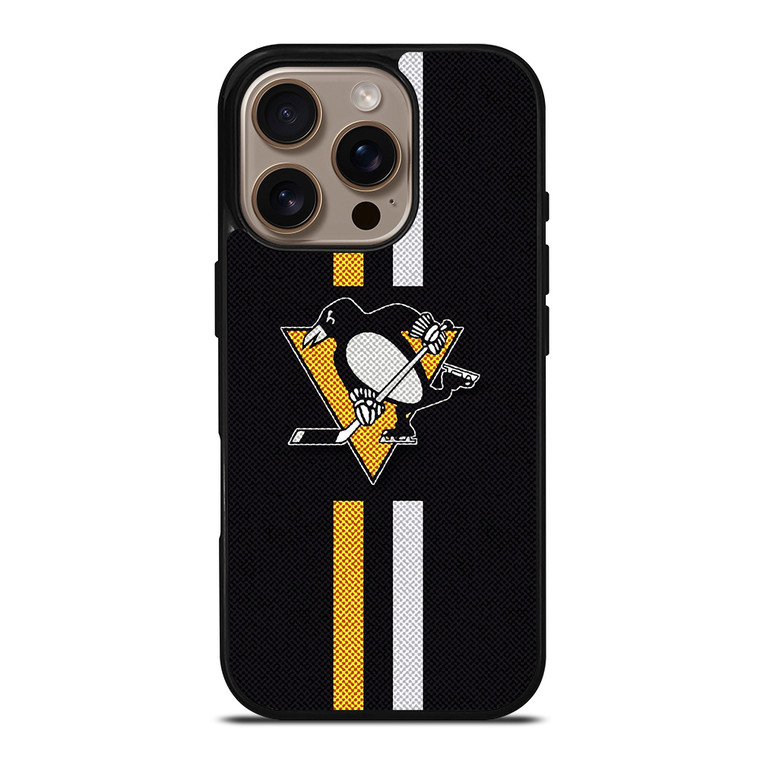 PITTSBURGH PENGUINS NHL HOCKEY iPhone 16 Pro Case Cover